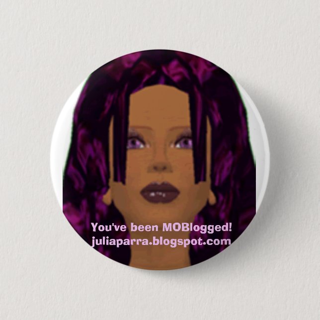Badge Rond 5 Cm MOBlogged par Julz (Devant)