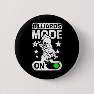 Badge Rond 5 Cm Mode Billard activé