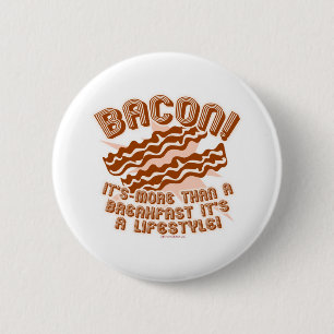 Badge Rond 5 Cm Mode de vie de lard