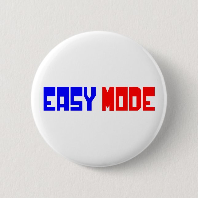 BADGE ROND 5 CM MODE FACILE (Devant)