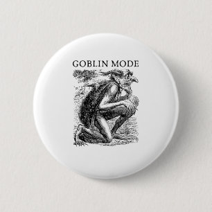 Badge Rond 5 Cm Mode Gobelin Goblincore Esthétique Vintage Drôle D