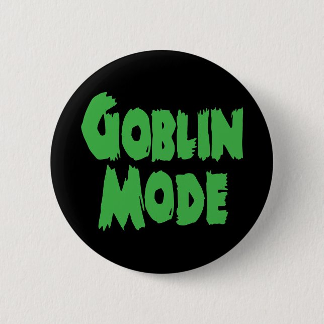 BADGE ROND 5 CM MODE GOBLIN (Devant)
