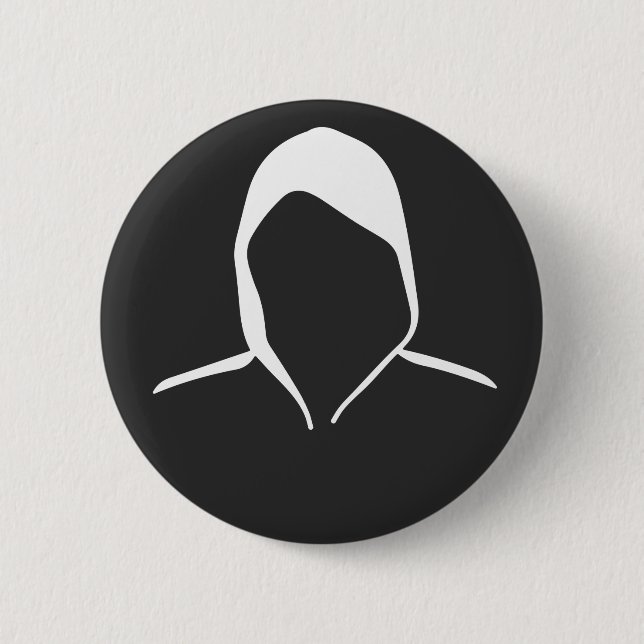 Badge Rond 5 Cm mode incognito (Devant)