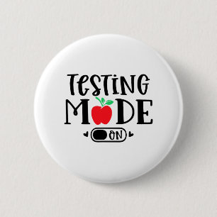 Badge Rond 5 Cm Mode Le Dernier Jour De L'École Jour De L'Examen E