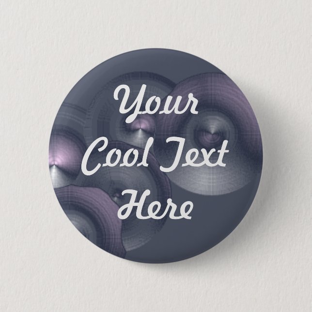 Badge Rond 5 Cm modèle "Cymbalisme II" (Devant)