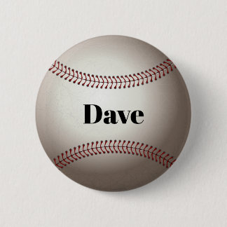 Badge Rond 5 Cm Modèle de baseball, personnalisation