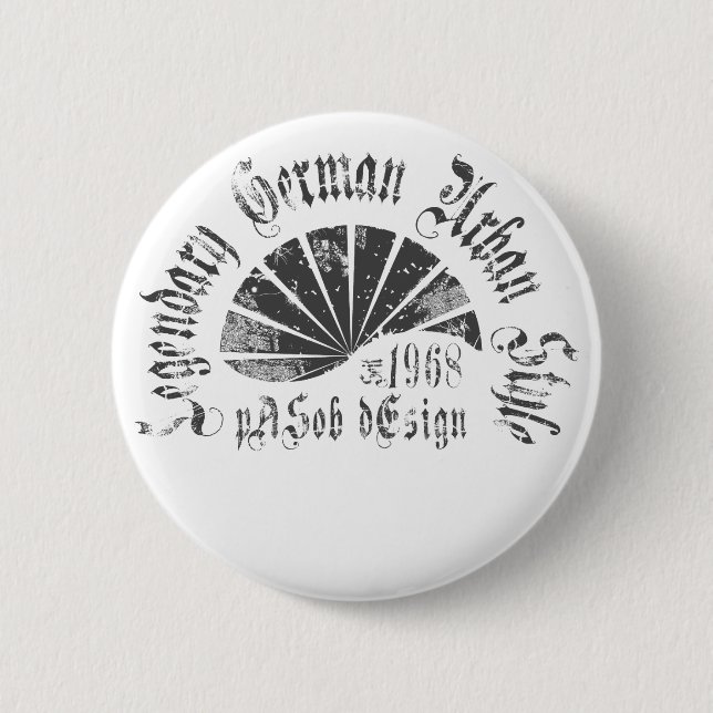 Badge Rond 5 Cm modèle de bouton (Devant)
