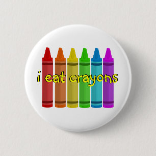 Badge Rond 5 Cm Modèle de bouton de crayon
