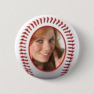 Badge Rond 5 Cm Modèle du cadre photo de base-ball