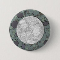 modèle gris de cadre de cercle