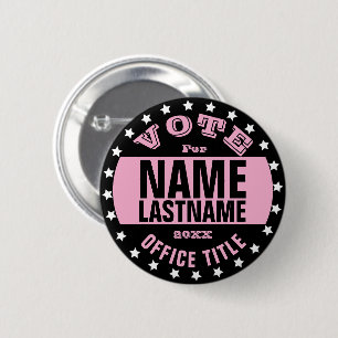 Badge Rond 5 Cm Modèle personnalisé de campagne