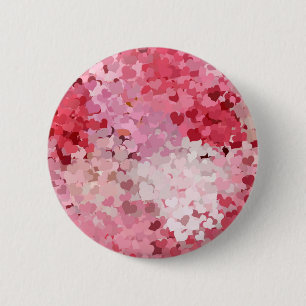 Badge Rond 5 Cm Modèle vierge personnalisé Abstrait rouge pourpr