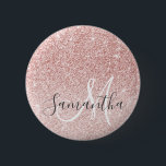 Badge Rond 5 Cm Modern Pink Glitter Sparkles Personalized Name<br><div class="desc">Introducing our Modern Pink Glitter Sparkles Personalized Name product, available exclusively on Zazzle! Make a stylish and personalized statement with this stunning design that combines the charm of pink glitter with a modern touch. Whether you're looking for a gift or a special treat for yourself, this product is perfect for...</div>