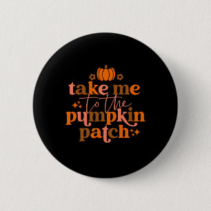 Badge Rond 5 Cm Moi Au Citrouille Patch Automne Automne Hiver Than
