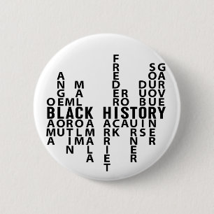 Badge Rond 5 Cm Mois de l'histoire des Noirs