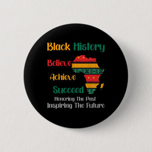 Badge Rond 5 Cm Mois de l'histoire des Noirs