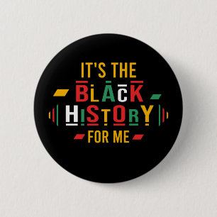 Badge Rond 5 Cm Mois de l'histoire des Noirs 2024 C'est l'histoire
