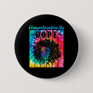 Badge Rond 5 Cm Mois de l'histoire des Noirs de drogues sans excus