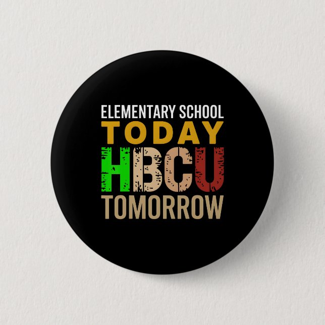 Badge Rond 5 Cm Mois de l'histoire des Noirs École élémentaire Hbc (Devant)