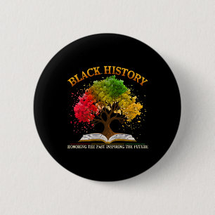 Badge Rond 5 Cm Mois de l'histoire des Noirs en hommage au passé e