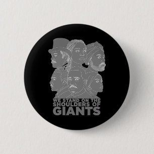 Badge Rond 5 Cm Mois de l'histoire des Noirs Héritage africain Inv