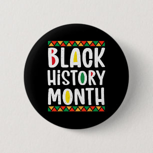 Badge Rond 5 Cm Mois de l'histoire des Noirs Hommes Femmes Enfant