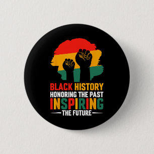 Badge Rond 5 Cm Mois de l'histoire des Noirs honorer le passé insp