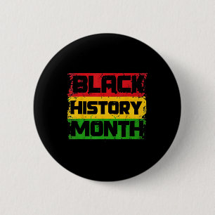 Badge Rond 5 Cm Mois de l'histoire noire Fière Je suis Mois de l'h