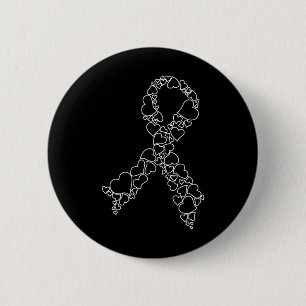 Badge Rond 5 Cm Mois de sensibilisation à la leucémie cardiaque -