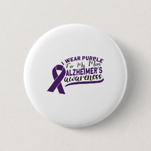 Badge Rond 5 Cm Mois de sensibilisation à la maladie de Heimerheim