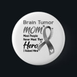 Badge Rond 5 Cm Mois de sensibilisation à la tumeur cérébrale Cade<br><div class="desc">Tumeur du cerveau, Cadeaux de la tumeur du cerveau, Mois de la tumeur du cerveau, Lutte contre la tumeur du cerveau, Soutien Tumeur du cerveau, Guerrier de la tumeur du cerveau, Ruban de la tumeur du cerveau, Maladie de la tumeur du cerveau, Mois de sensibilisation, Sensibilisation à la tumeur du...</div>