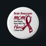 Badge Rond 5 Cm Mois de sensibilisation à l'neurysme cérébral Cade<br><div class="desc">Cerveau Aneurysme Maman La plupart des gens ne rencontrent jamais leur héros J'ai élevé le cerveau Aneurysme cérébral,  Cerveau Aneurysme Cadeaux,  Cerveau Aneurysme Mois,  Cerveau Aneurysme Fighter,  Soutien Aneurysme cérébral,  Cerveau Aneurysme Guerrier,  Cerveau Aneurysme Ruban,  Cerveau Aneurysme maladie,  Mois de sensibilisation,  Cerveau Aneurysme sensibilisation</div>