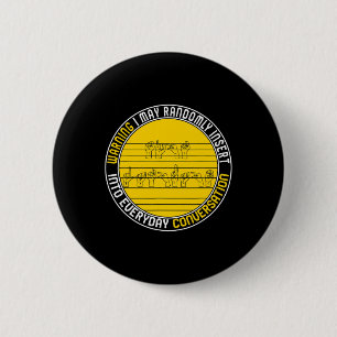 Badge Rond 5 Cm Mois de sensibilisation Asl Insérez Aléatoire Amou
