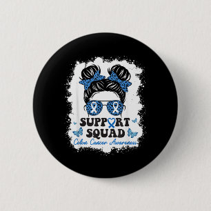 Badge Rond 5 Cm Mois de sensibilisation au cancer colorectal du cô