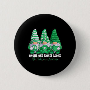 Badge Rond 5 Cm Mois de sensibilisation au cancer de la bille Puce