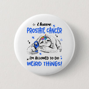 Badge Rond 5 Cm Mois de sensibilisation au cancer de la prostate C