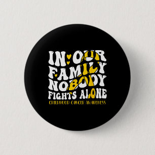 Badge Rond 5 Cm Mois de sensibilisation au cancer de l'enfance Sou