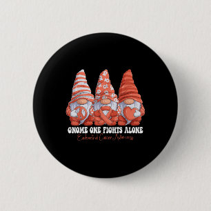 Badge Rond 5 Cm Mois de sensibilisation au cancer de l'estomac Pea