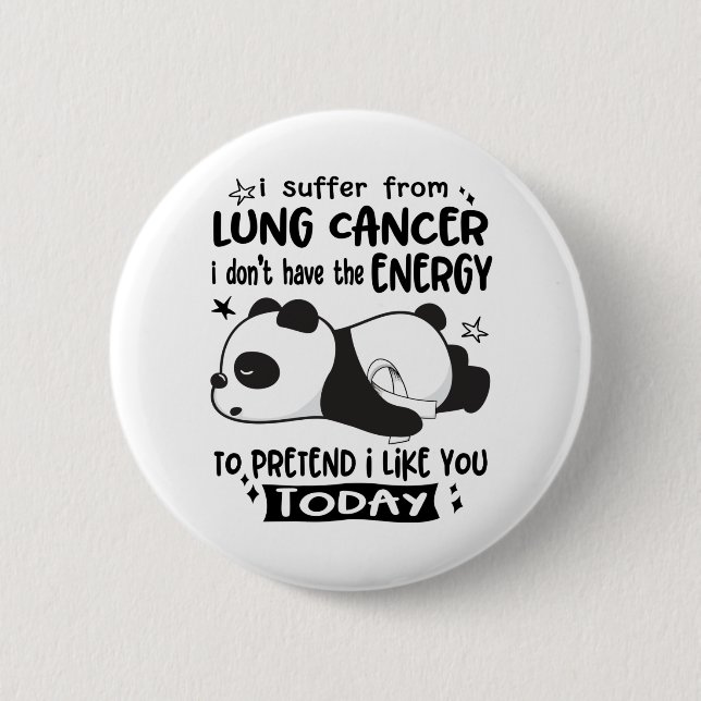 Badge Rond 5 Cm Mois de sensibilisation au cancer du poumon Cadeau (Devant)