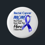Badge Rond 5 Cm Mois de sensibilisation au cancer rectal Cadeaux a<br><div class="desc">Cancer rectal,  Cadeaux de cancer rectal,  Mois du cancer rectal,  Lutte contre le cancer rectal,  Soutien Cancer rectal,  Guerrier du cancer rectal,  Ruban du cancer rectal,  Maladie du cancer rectal,  mois de sensibilisation,  Sensibilisation au cancer rectal</div>