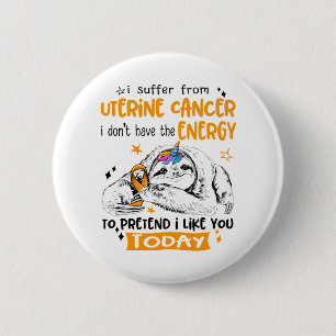 Badge Rond 5 Cm Mois de sensibilisation au cancer utérin Cadeaux d