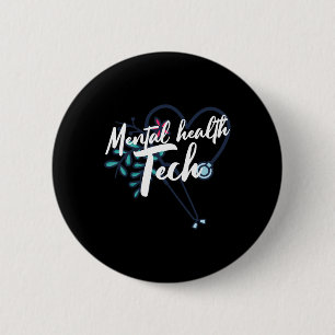 Badge Rond 5 Cm Mois de sensibilisation au suicide en santé mental