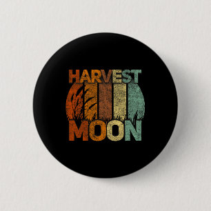 Badge Rond 5 Cm Moisson intemporelle Lune Automne T Pour Femmes Ho