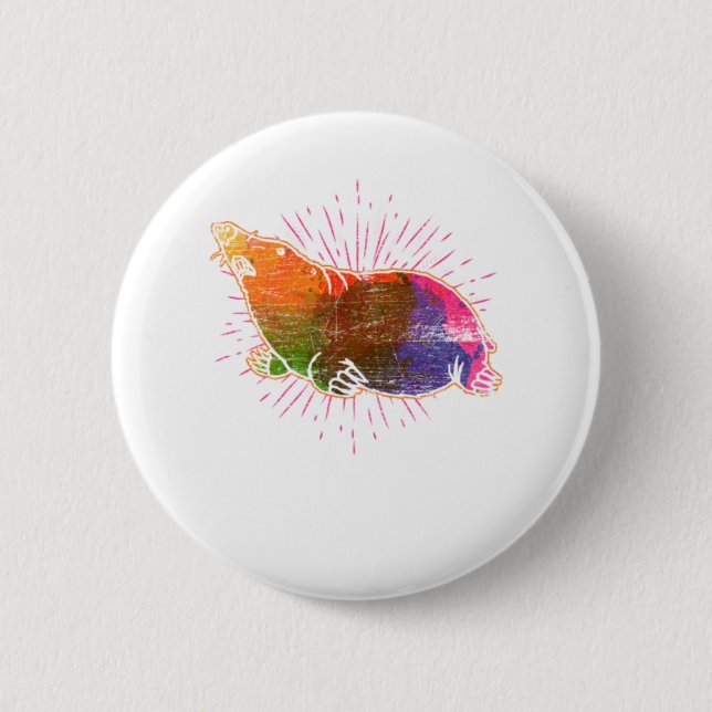 Badge Rond 5 Cm Mole Earth (Devant)
