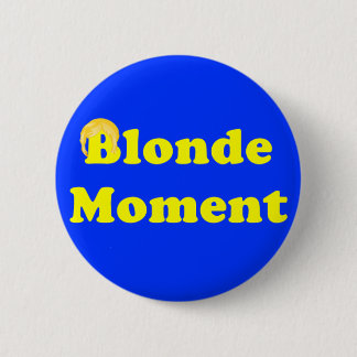 Badge Rond 5 Cm Moment blond