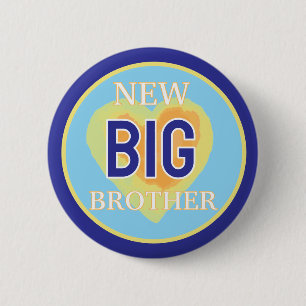 Badge Rond 5 Cm Moments spéciaux ! Bouton Grand Frère