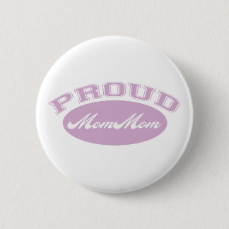 Badge Rond 5 Cm MomMom fier