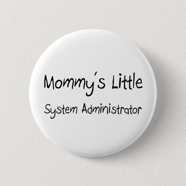 Badge Rond 5 Cm Mommys peu d'interface gestionnaire (Devant)
