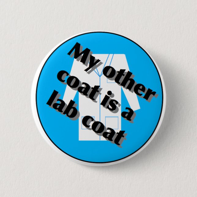Badge Rond 5 Cm Mon autre manteau… (Devant)