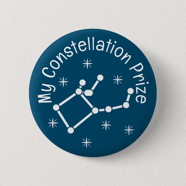Badge Rond 5 Cm Mon Cadeau de Constellation Fête (Devant)